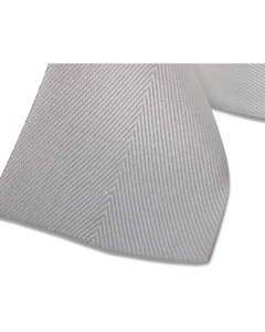 Egg belt 205mm white PP woven